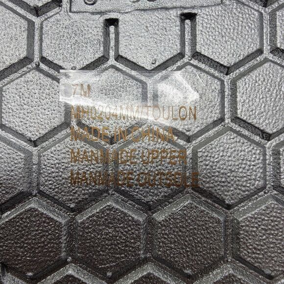 MIA Toulon Sandals Women’s 7 Slip On Two Buckle Comfort Shoe Silver - Picture 11 of 12